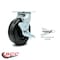 Service Caster 6 Inch Phenolic Swivel Caster with Roller Bearing and Swivel Lock SCC-30CS620-PHR-BSL - alternate 2